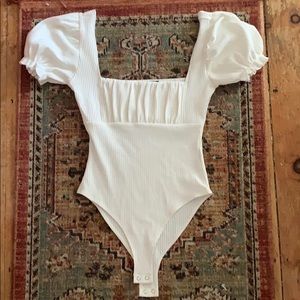 Forever 21 white bodysuit